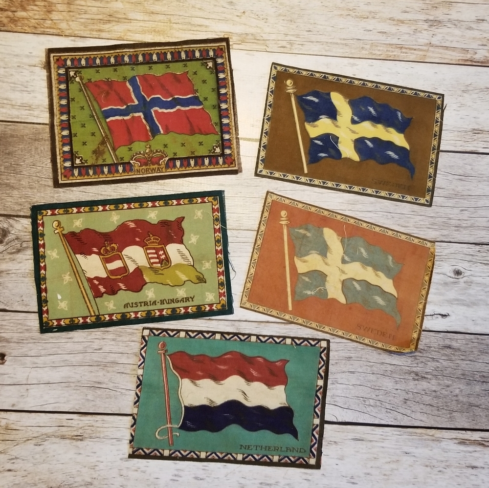 Antique tobacco felts